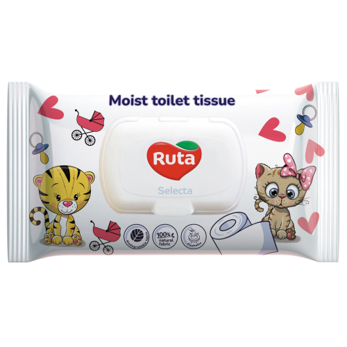 Ruta Selecta - mokry papier toaletowy 40szt
